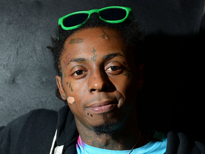 Portrait of Lil Wayne taken on February 1, 2013 in New Orleans