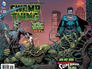 Andy Brase's cover design for Swamp Thing #19