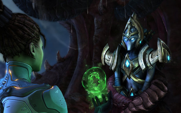 StarCraft 2: Heart of the Swarm screenshot