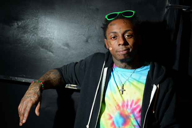 Portrait of Lil Wayne taken on February 1, 2013 in New Orleans