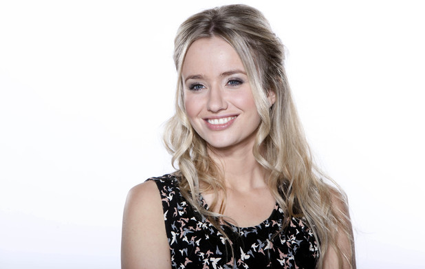 Sammy Windward as Emmerdale character Katie Sugden