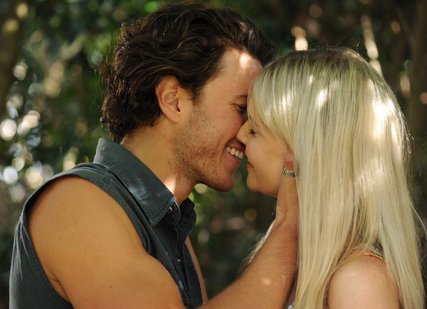 Amber is thrilled to be reunited with Robbo.