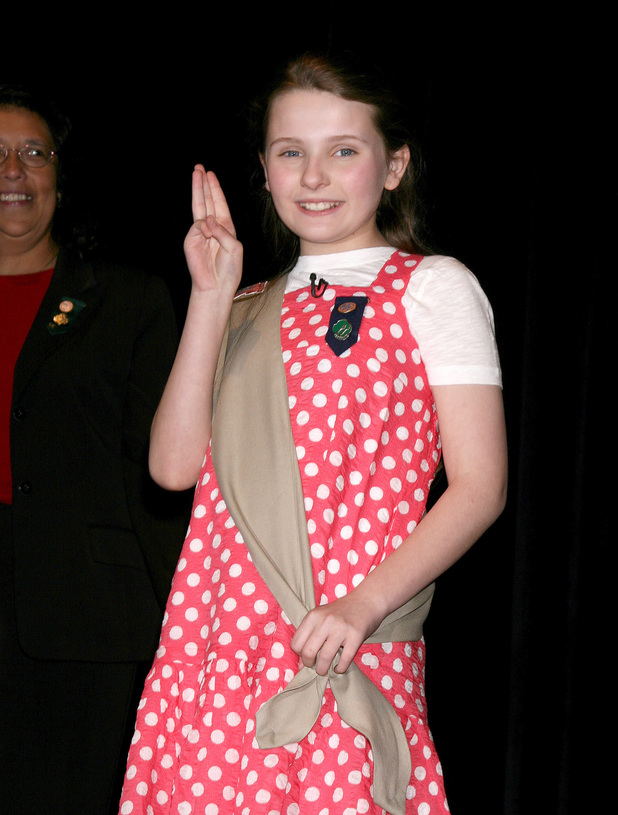 Abigail Breslin Stars dressed as scouts Digital Spy