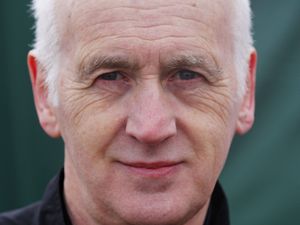 Terry Deary at the 2013 National Cross Country Championships in Sunderland, England