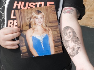 Tina O'Brien fan, fan tattoos, coronation street