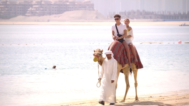 'TOWIE' series eight finale: Joey and Sam on a camel
