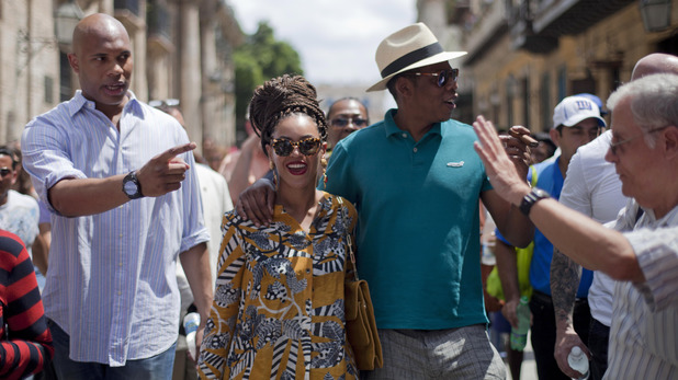 Beyonce and Jay-Z tour Old Havana in Cuba where they are celebrating their fifth wedding anniversary