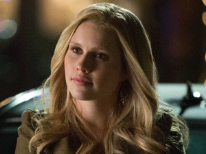Claire Holt as Rebekah in The Vampire Diaries S04E18: 'American Gothic'