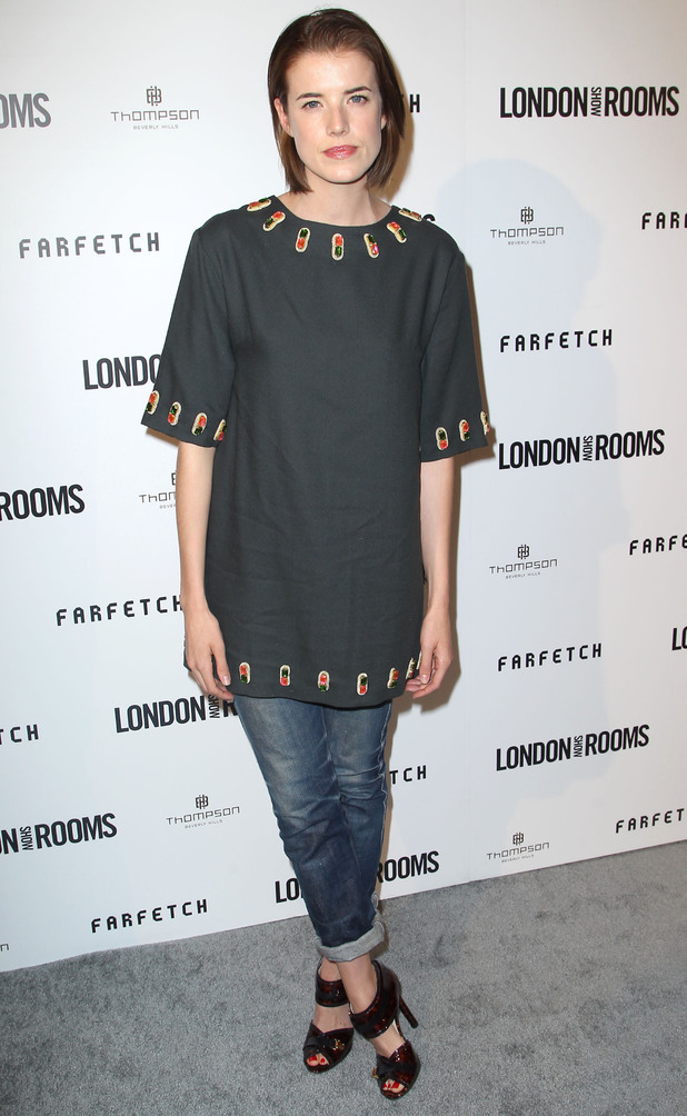 Agyness Deyn, British Fashion Council's International Showcasing Initiative 'London Show Rooms LA' at Thompson Hotel