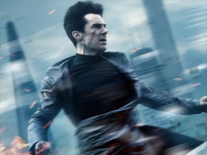 Benedict Cumberbatch in 'Star Trek Into Darkness' poster