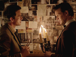 Alec Palmer (Dougray Scott) & The Doctor (Matt Smith) in Doctor Who S07E04: 'Hide'