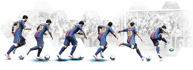 Messi stutter step animation in FIFA 14