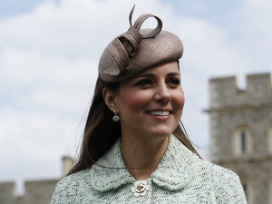 Duchess of Cambridge, Mulberry coat, National Review of Queen's Scouts, Chief Scout Bear Grylls, baby bump