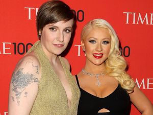 Christina Aguilera, Lena Dunham, TIME Magazine's 100 Most Influential People in the World Gala, New York