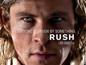 Chris Hemsworth, Rush, movie poster