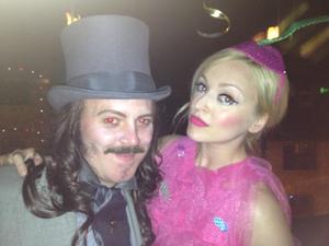 Fearne Cotton and Leigh Francis.