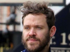Will Young, unkempt, beard, Central London, dog