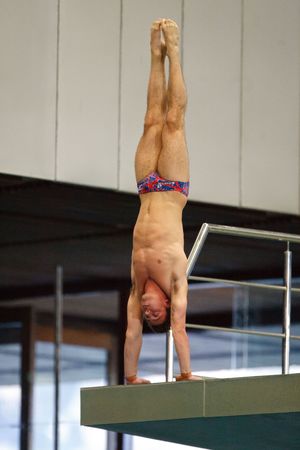 Tom Daley, Men's 10m Platform during the FINA Diving World Series at the Royal Commonwealth