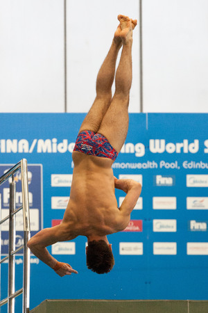 Tom Daley, Men's 10m Platform during the FINA Diving World Series at the Royal Commonwealth