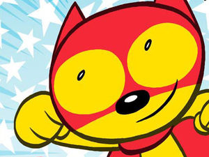 Cover artwork for the first issue of Aw Yeah Comics