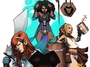 'Rat Queens' #1 cover artwork