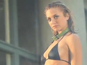Sexy pool party sketch with Nathan Fillion