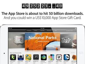 Apple App store counts down to 50 billion downloads 