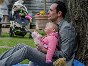 Michael spends time with Scarlett.