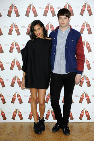 AlunaGeorge at the launch of Coca-Cola's 'Share A Coke' campaign in London