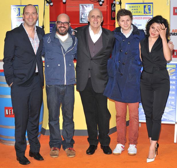 Tony Hale, David Cross, Jeffrey Tambour, Michael Cera & Alia Shawkat at the UK premiere for the launch of 'Arrested Development' on Netflix