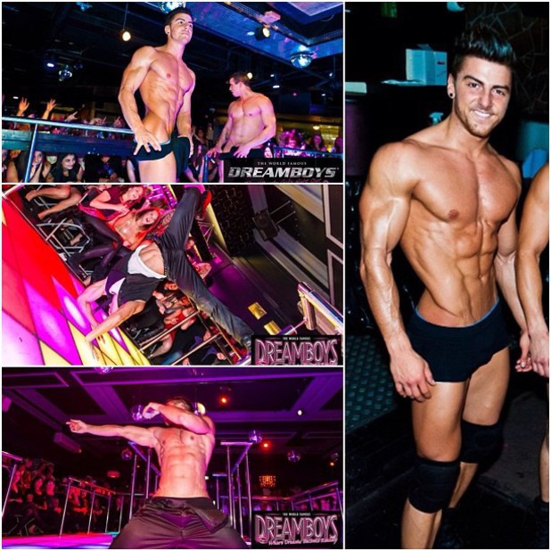 Dreamboys, battle of the pecs, twitter, Rowan