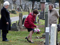 8129: Finding St. John's headstone, Sylvia, Hayley and Roy pay their respects