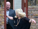 Phil chucks Sharon out.