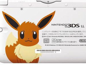 Eevee-themed Pokemon 3DS XL 