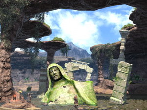 'Final Fantasy XIV: A Realm Reborn' environment screenshot