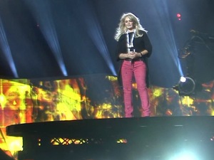 Bonnie Tyler rehearses for Eurovision Song Contest