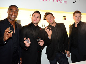 Blue attend the German Fragrance Awards.