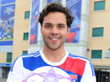 Andy Jordan, Made in Chelsea, celebrates one week to go until the UEFA Women's Champions League final, which takes place at Chelsea FC's Stamford Bridge