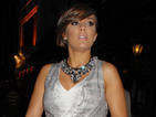 The singer is expecting her first child with footballer fiancé Wayne Bridge.