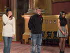 The contestants wait to discover who will make it to the live shows.