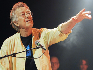 Ray Manzarek of The Doors performs at the Sunset Strip Music Festival launch party celebrating The Doors at the House of Blues on Thursday, Aug. 16, 2012 in West Hollywood, Calif.