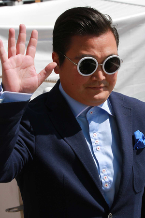 A look-a-like Psy at Cannes 2013
