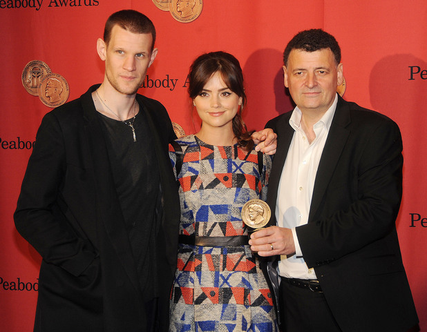 Matt Smith, Jenna-Louise Coleman, Steven Moffat, Doctor Who, 72nd Annual Peabody Awards, New York