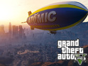 The 'Grand Theft Auto Five' pre-order blimp