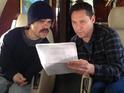 Bryan Singer & Peter Dinklage on the 'X-Men: Days of Future Past' set