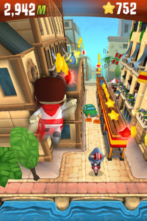 'Running with Friends' on iOS