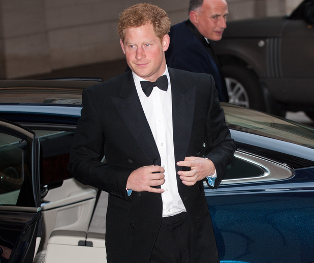 Prince Harry, Walking With The Wounded Crystal Ball at The Grosvenor House Hotel