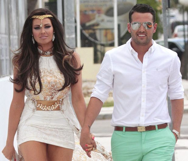 Jessica Wright and Ricky Rayment in Marbella
