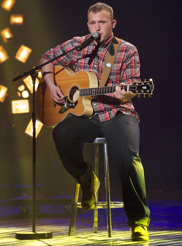 Robbie Kennedy performs on the 3rd 'Britain's Got Talent' Semi Final Show
