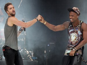 B.o.B and Lawson at the Capital FM Summertime Ball